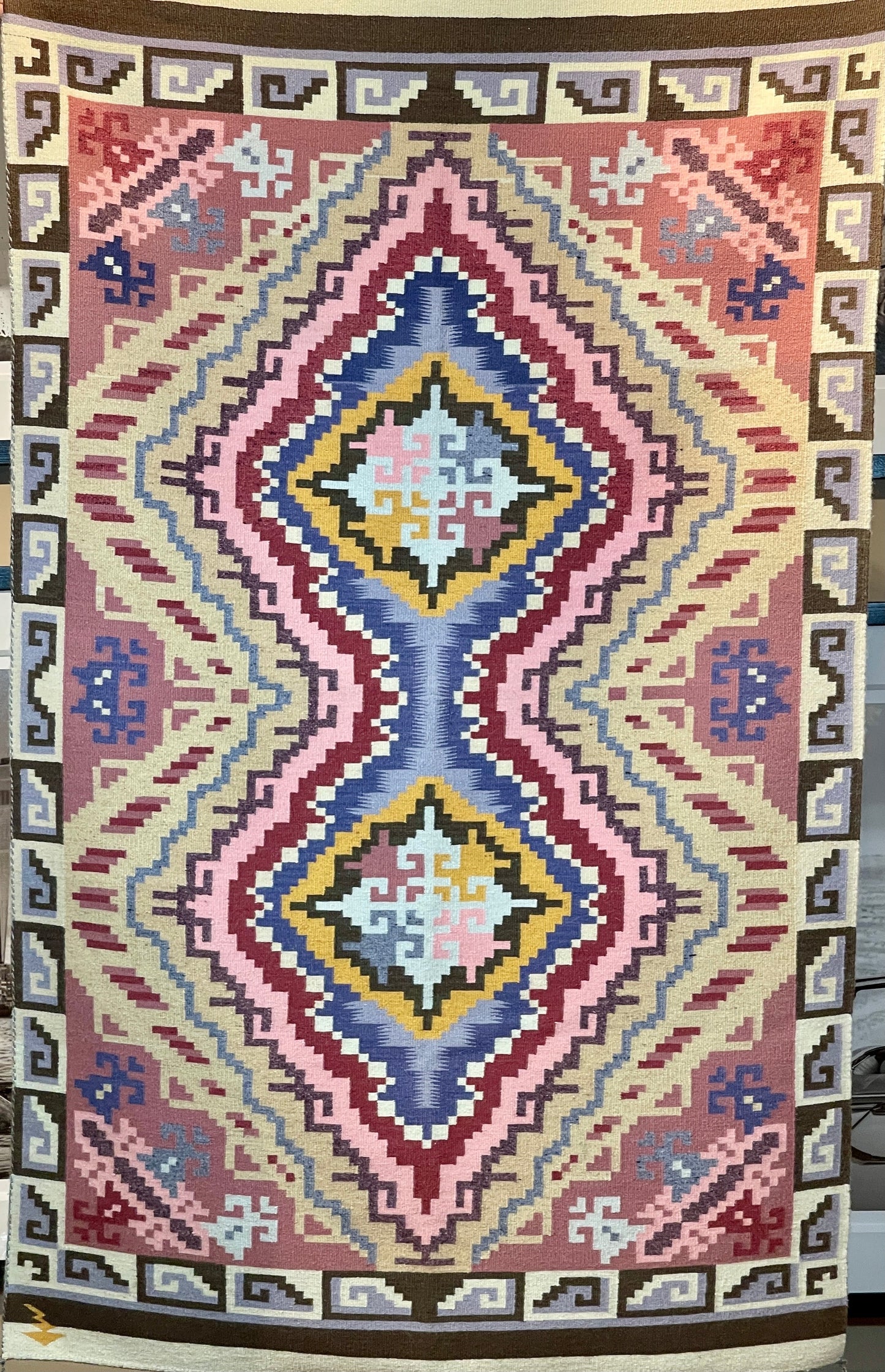 Burntwater Weaving by Stella Agna-Weaving-Navajo Weaving-Sorrel Sky Gallery