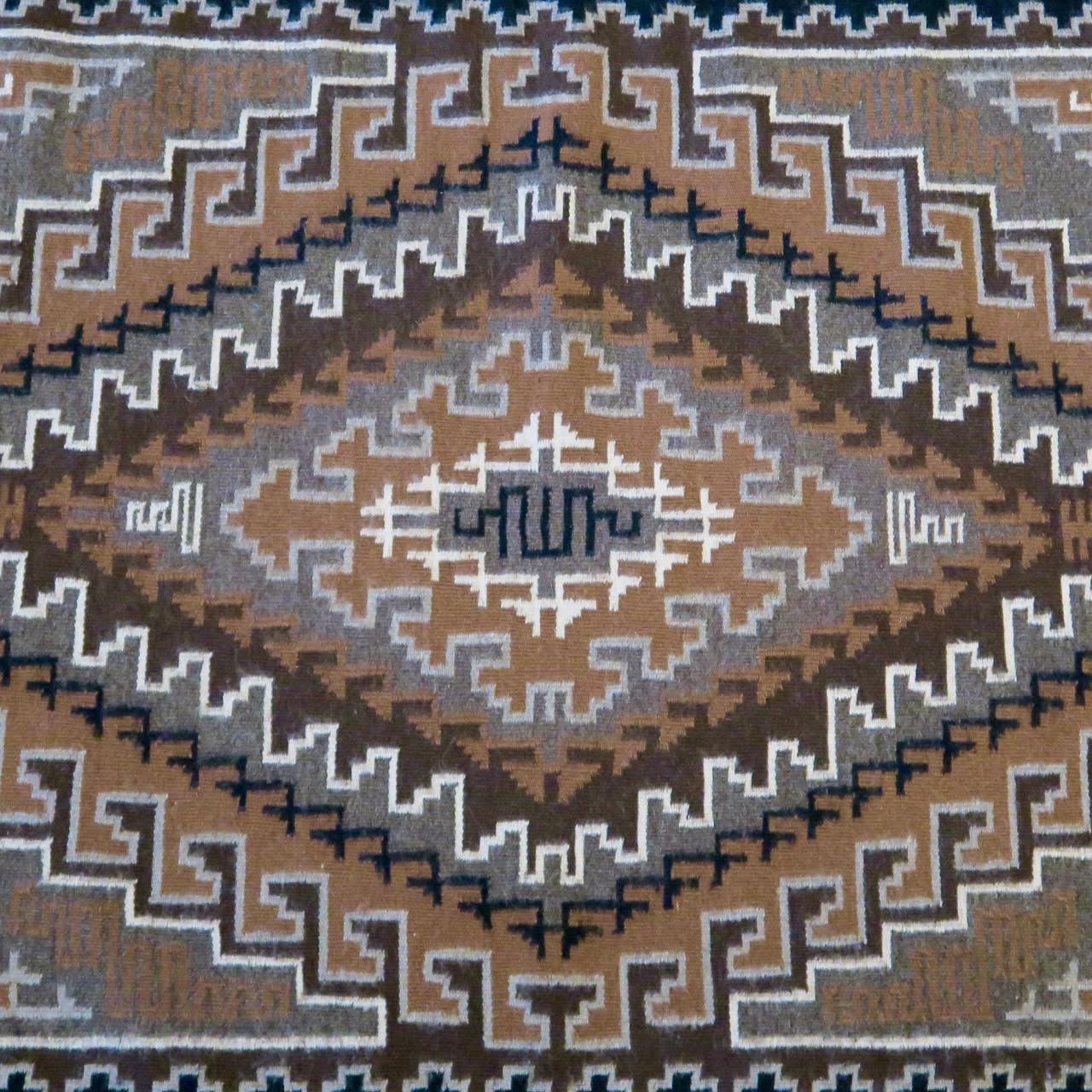Navajo Weaving-Two Grey Hills-Weaving-Navajo Weaving-Sorrel Sky Gallery
