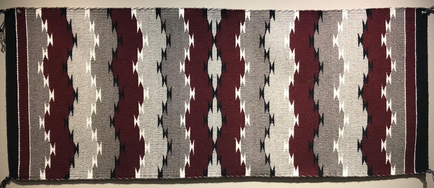 Runner Style Navajo Weaving by Bernyce Largo-Weaving-Navajo Weaving-Sorrel Sky Gallery