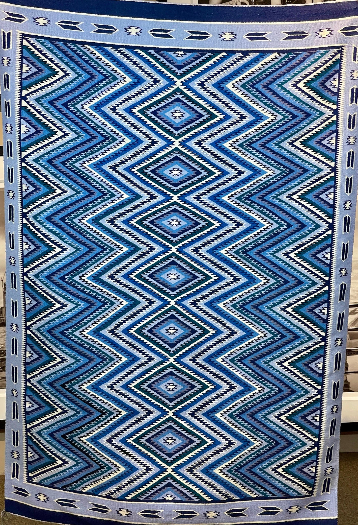 Teec Nos Pos by Mary Joe-Weaving-Navajo Weaving-Sorrel Sky Gallery
