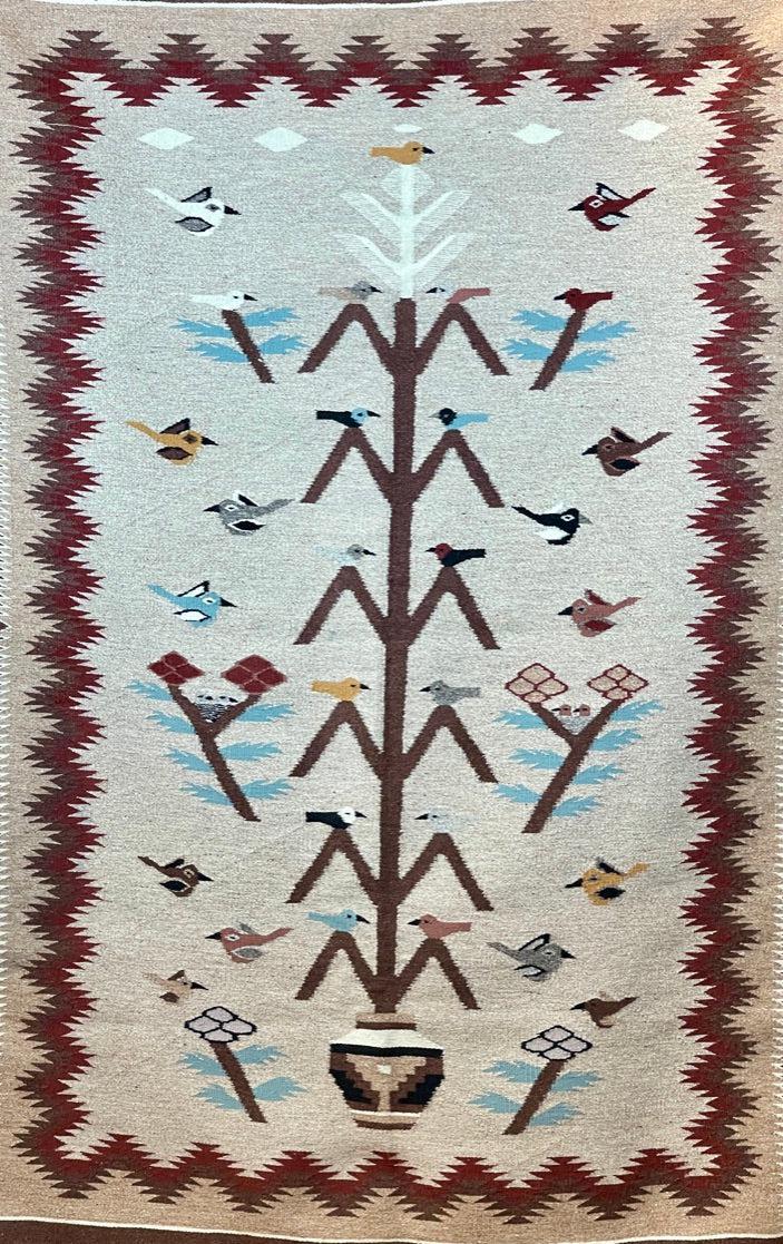 Tree of Life by Arlene Johnson-Weaving-Navajo Weaving-Sorrel Sky Gallery