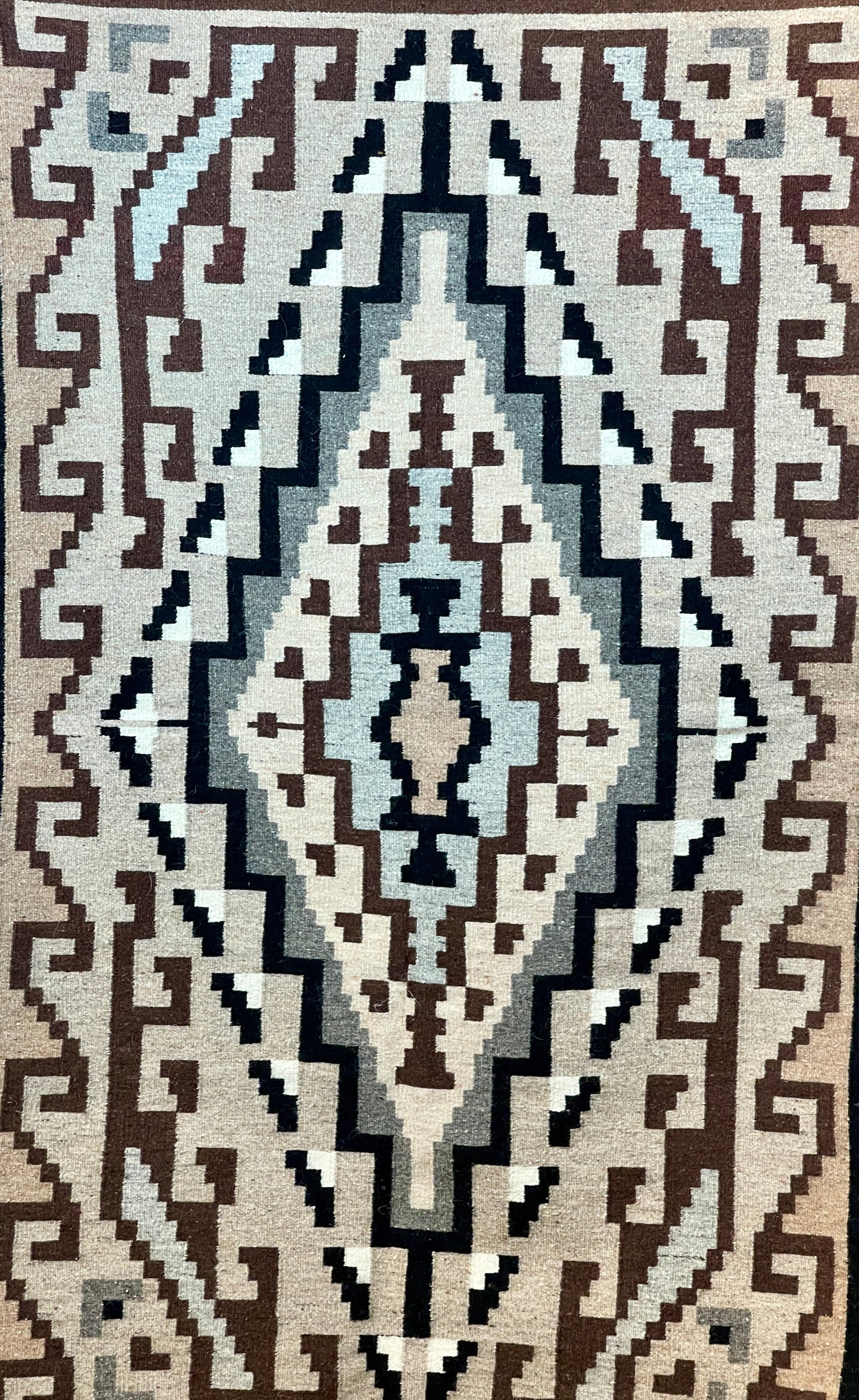 Two Grey Hills Weaving-Weaving-Navajo Weaving-Sorrel Sky Gallery