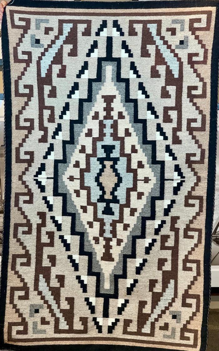 Two Grey Hills Weaving-Weaving-Navajo Weaving-Sorrel Sky Gallery