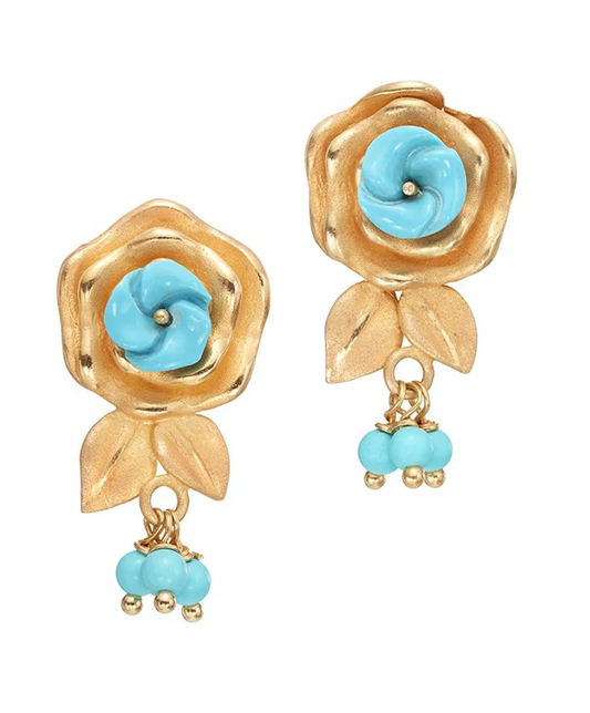 Spritz Turquoise Earrings-Jewelry-Of Rare Origin-Sorrel Sky Gallery
