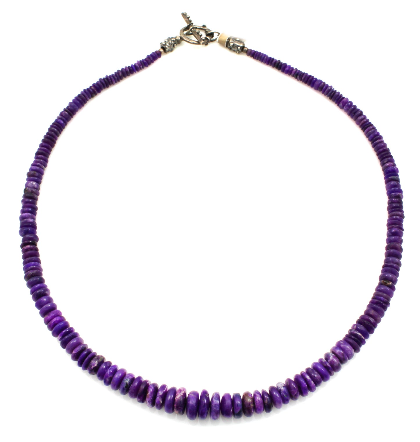 Sugilite Rondel Necklace