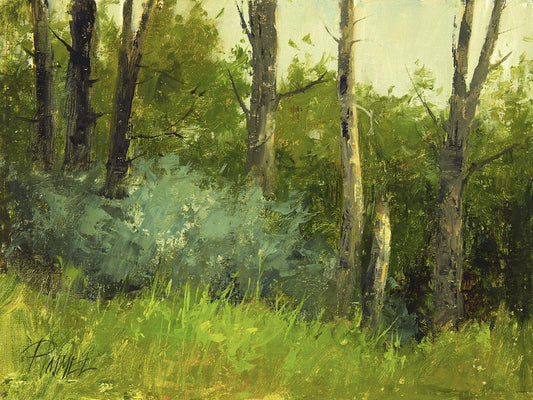Friday in the Park-Painting-Peggy Immel-Sorrel Sky Gallery