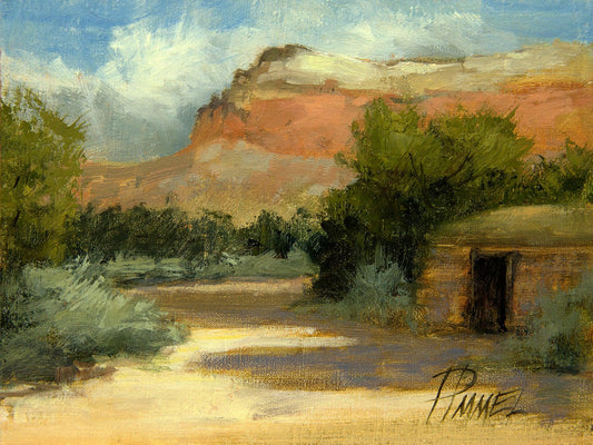 Ghost Ranch Hogan-Painting-Peggy Immel-Sorrel Sky Gallery