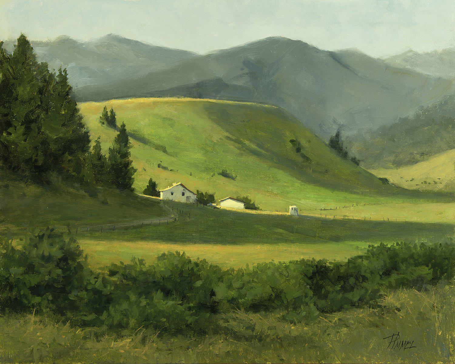Home on the Range-Painting-Peggy Immel-Sorrel Sky Gallery