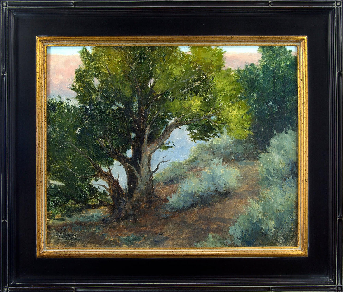In Morning Shadows-Painting-Peggy Immel-Sorrel Sky Gallery