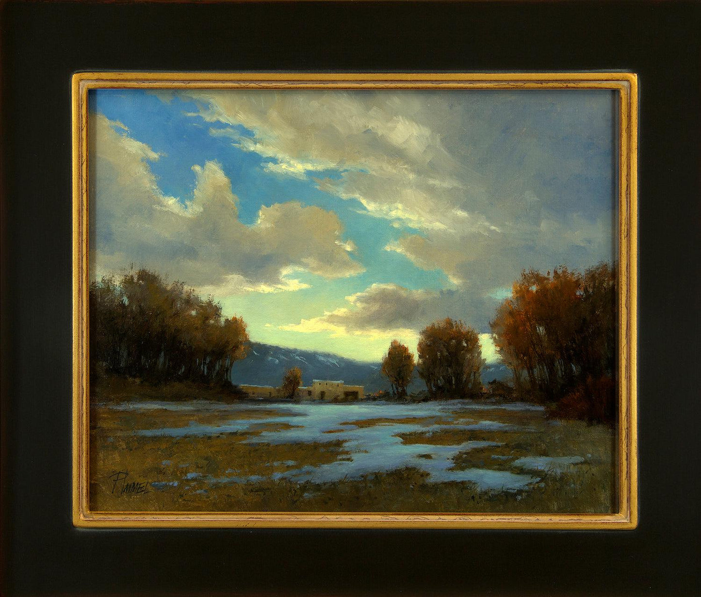 Just Around Sundown-Painting-Peggy Immel-Sorrel Sky Gallery