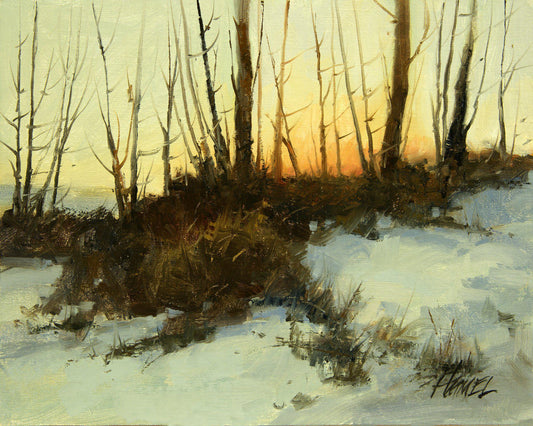 Last Glow-Painting-Peggy Immel-Sorrel Sky Gallery
