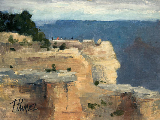 Mather in the Morning-Painting-Peggy Immel-Sorrel Sky Gallery