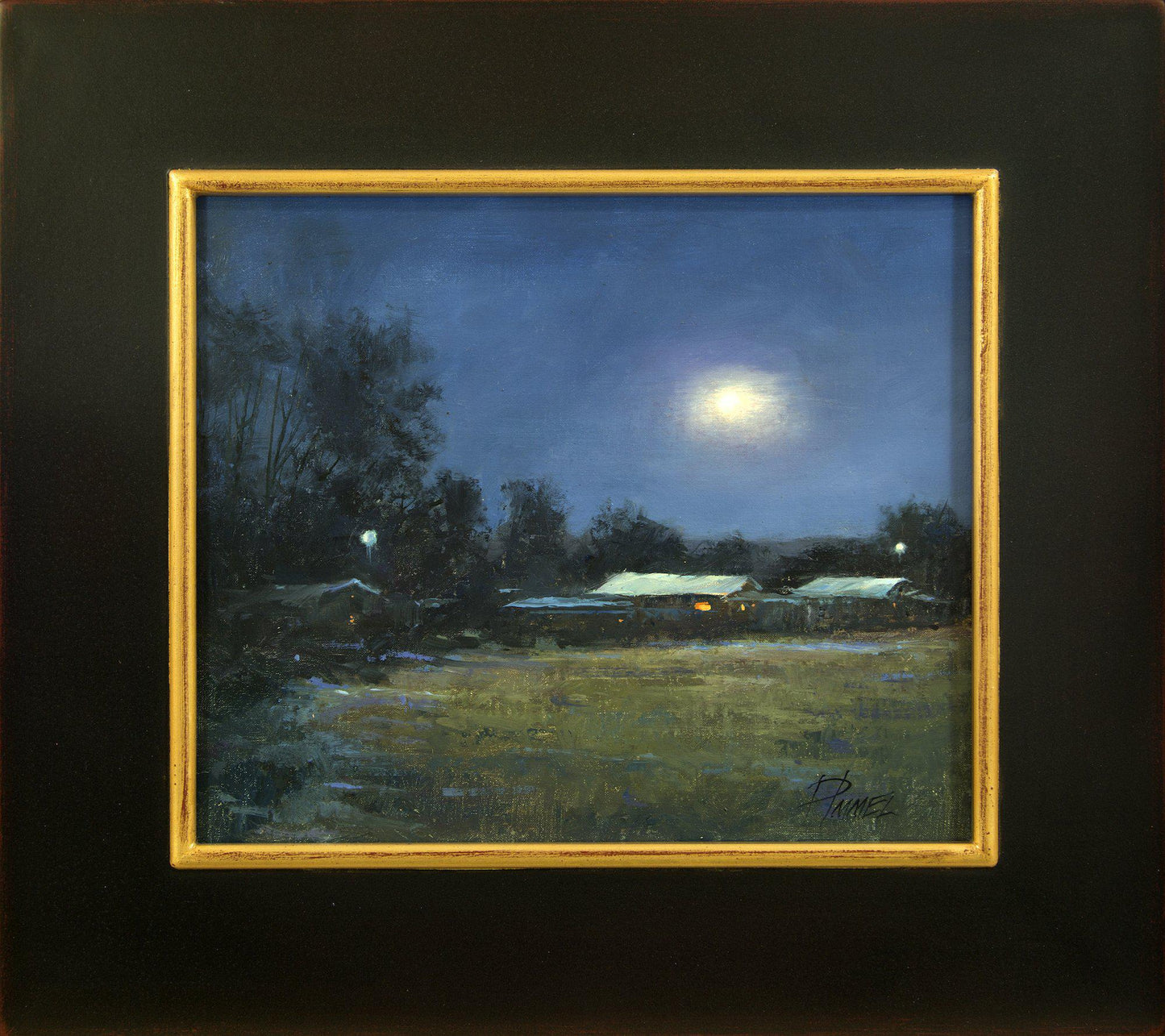 Moon Over Ranchitos-Painting-Peggy Immel-Sorrel Sky Gallery