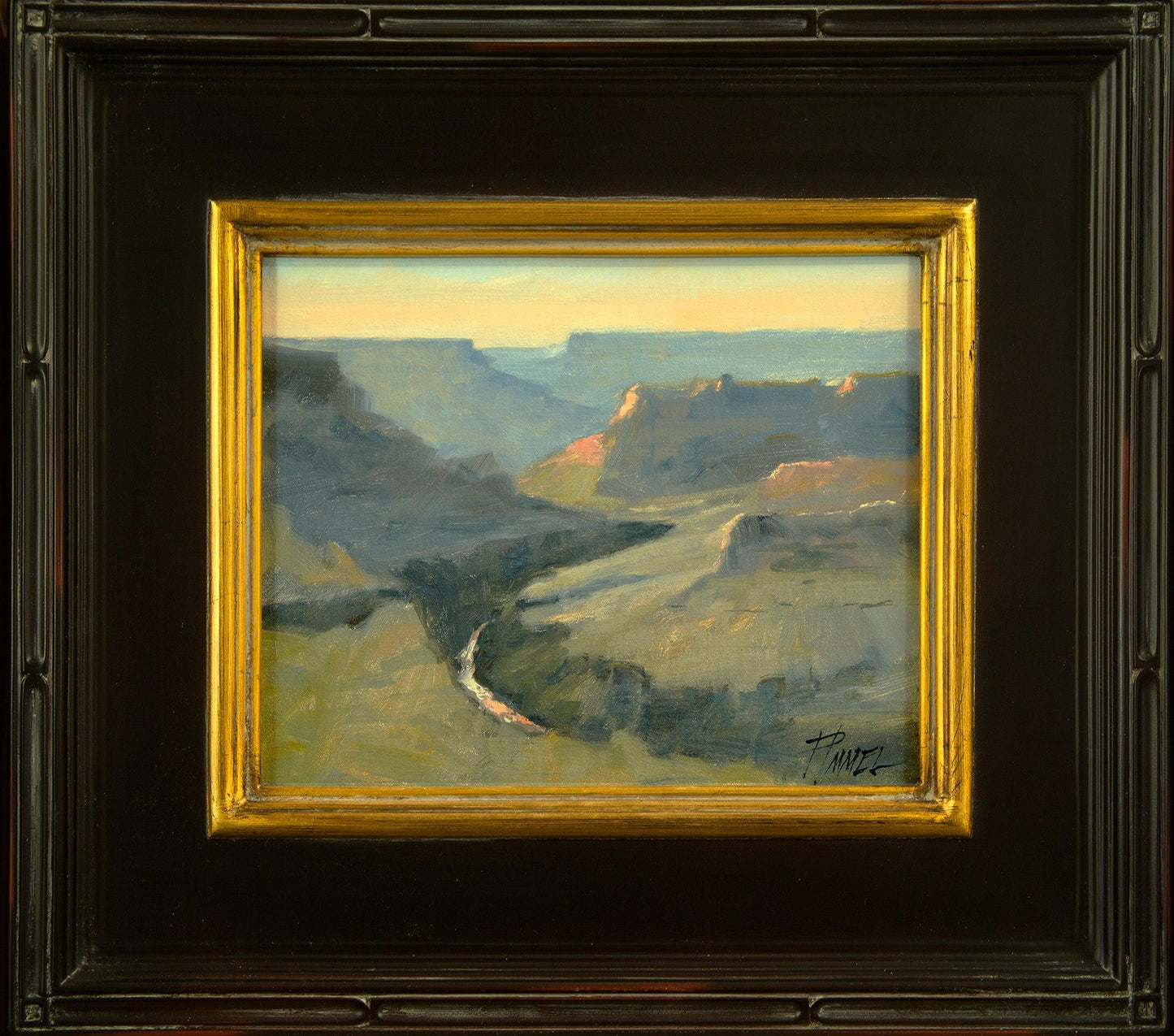 Watching The Sunset-Painting-Peggy Immel-Sorrel Sky Gallery