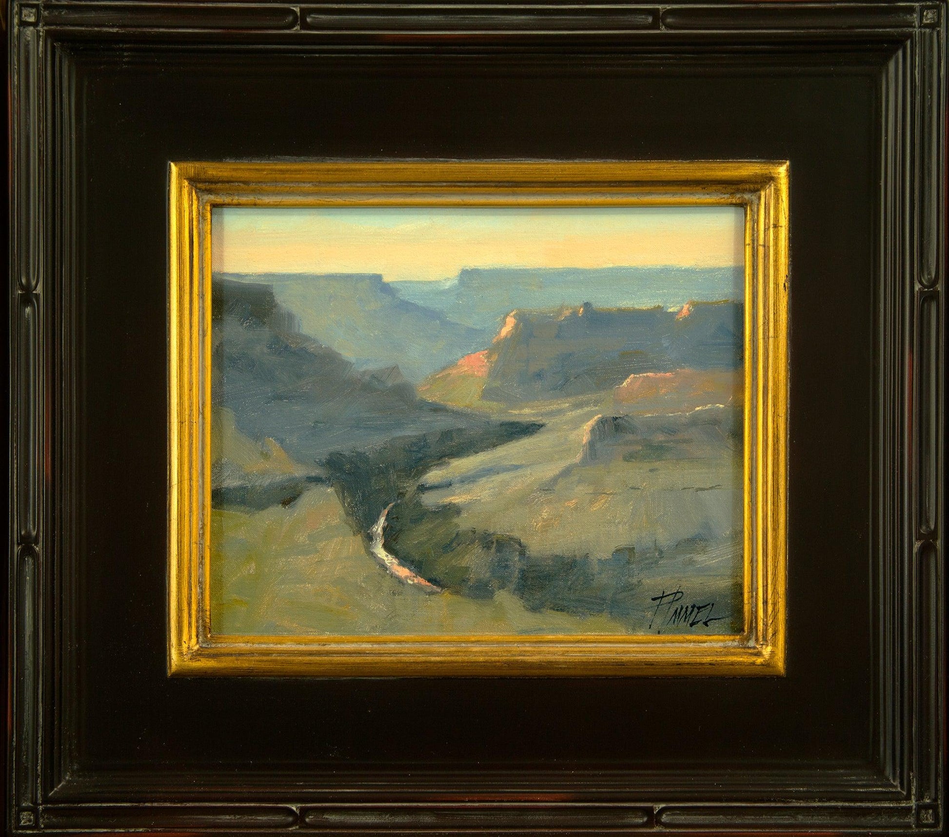 Watching The Sunset-Painting-Peggy Immel-Sorrel Sky Gallery