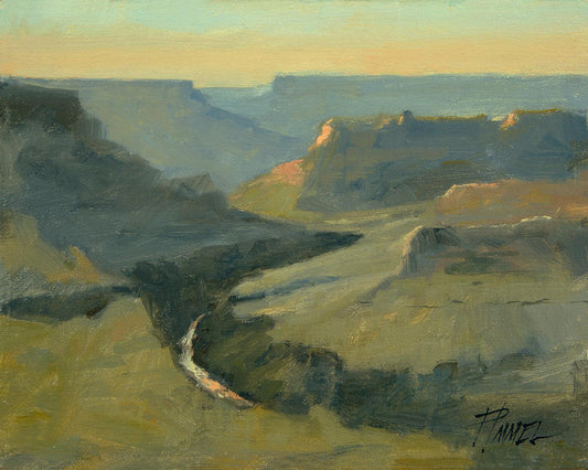 Watching The Sunset-Painting-Peggy Immel-Sorrel Sky Gallery