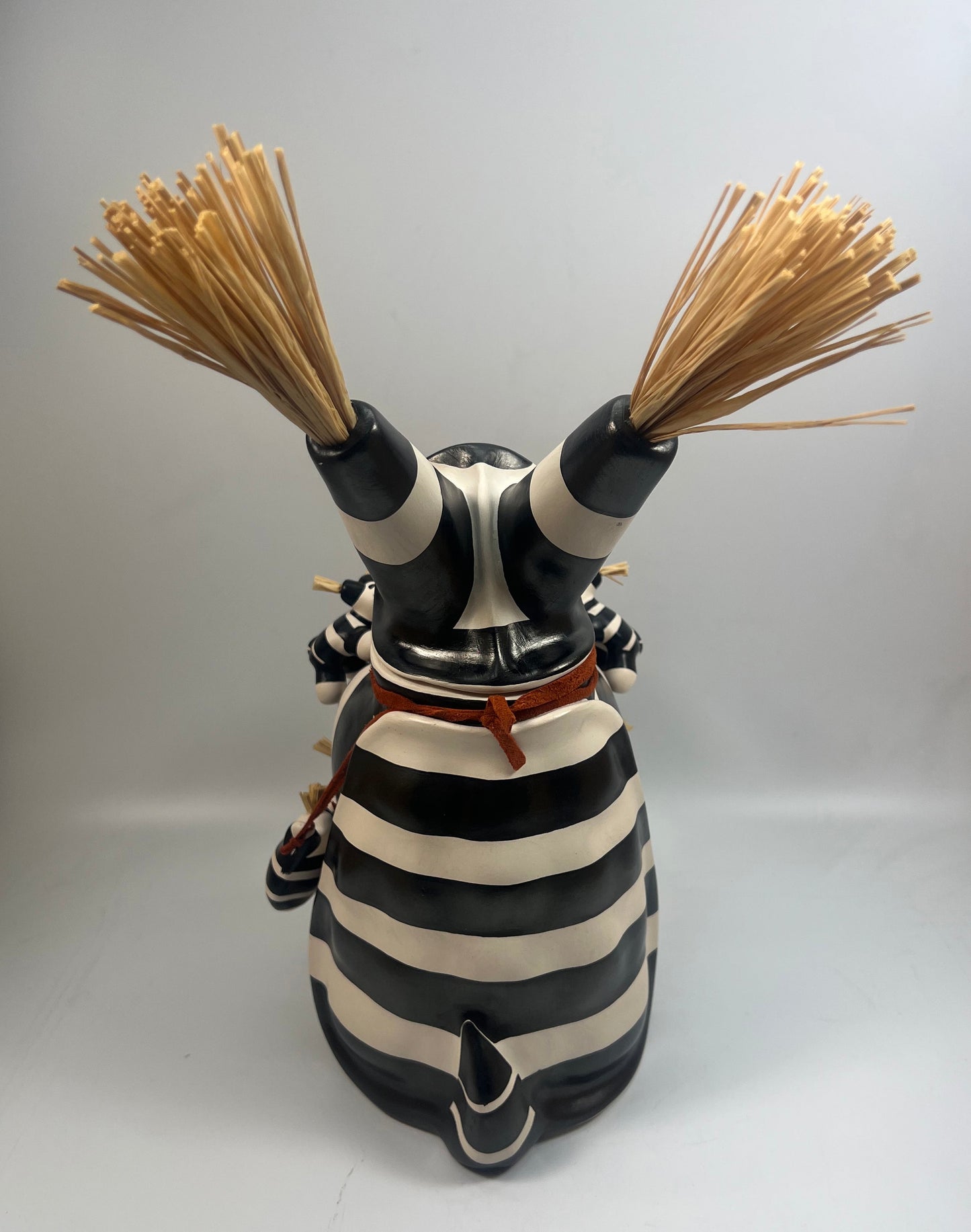 Koshare, Watermelon Storyteller-Sculpture-Randy Chitto-Sorrel Sky Gallery