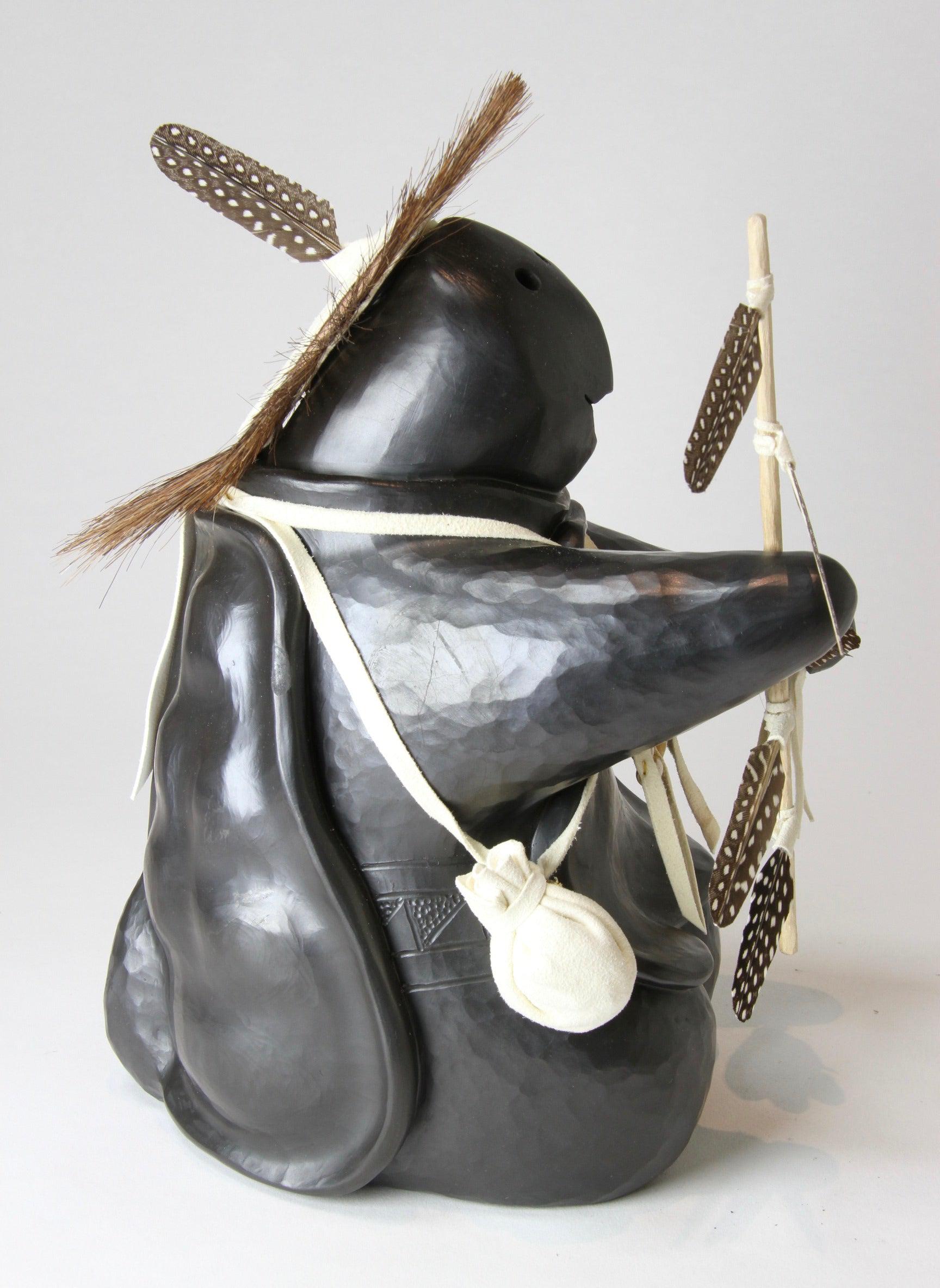 Large Southern Plains Dancer-Sculpture-Randy Chitto-Sorrel Sky Gallery