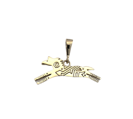 14K Gold Horse Pendant-Jewelry-Ray Tracey-Sorrel Sky Gallery