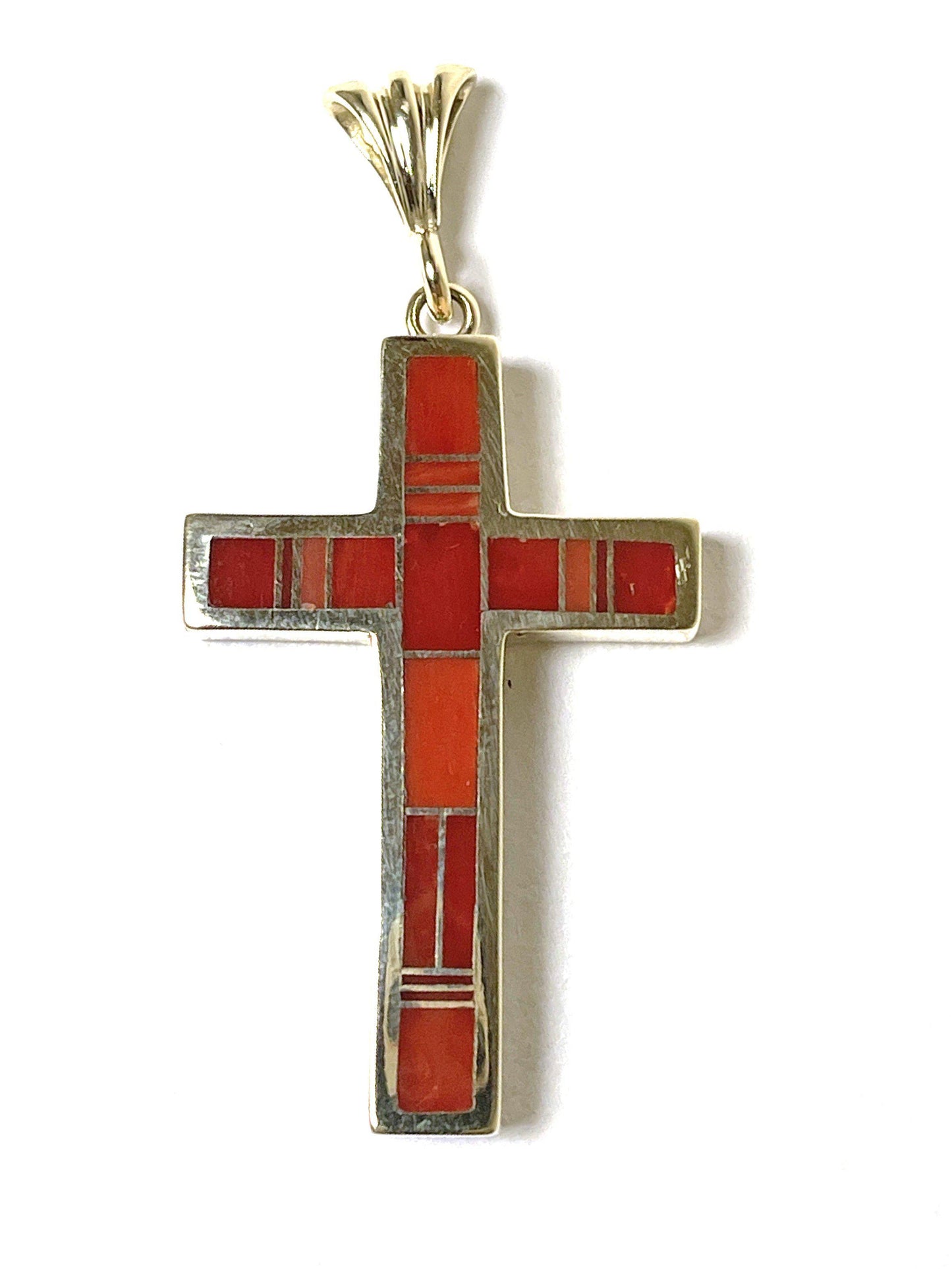 14K Gold Sunburst Cross Pendant-Jewelry-Ray Tracey-Sorrel Sky Gallery