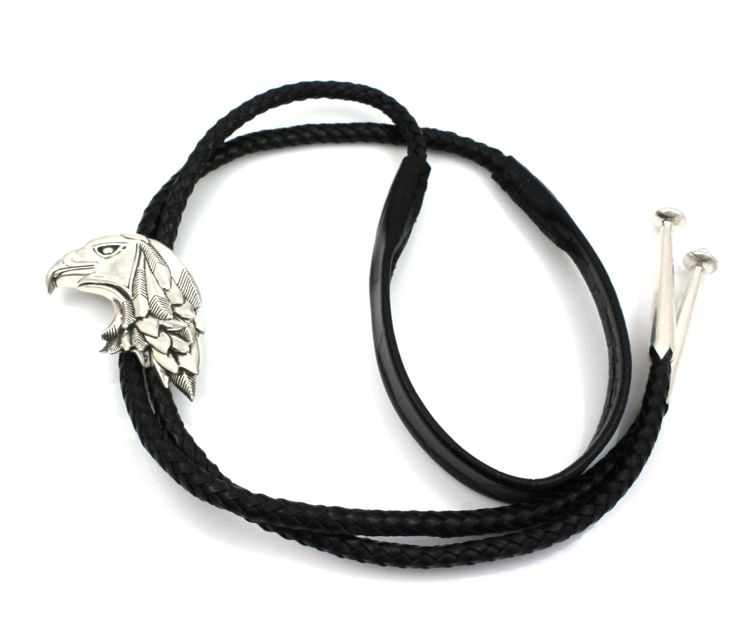 Eagle Head Bolo Tie-Jewelry-Ray Tracey-Sorrel Sky Gallery