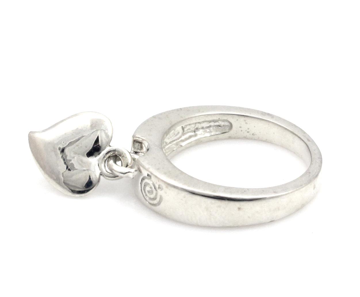 Heart Dangle Ring
