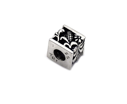 All Silver Square Bead-jewelry-Ray Tracey-Sorrel Sky Gallery