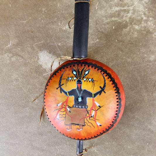 Apache Gaw Rattle-Gourd-Robert Rivera-Sorrel Sky Gallery