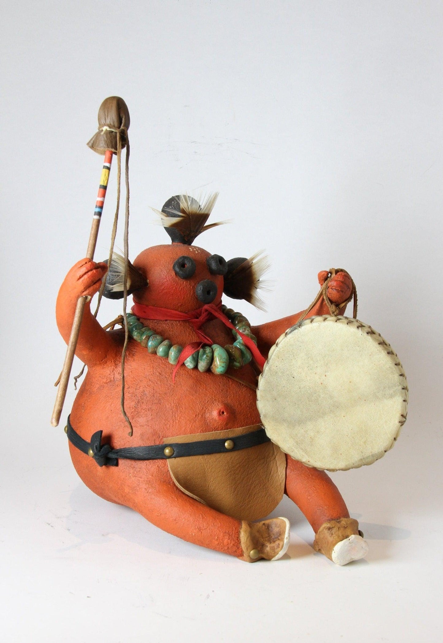 Seated Mudhead-Gourd-Robert Rivera-Sorrel Sky Gallery