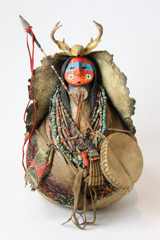 Deer Chanter-Jewelry-Robert Rivera-Sorrel Sky Gallery