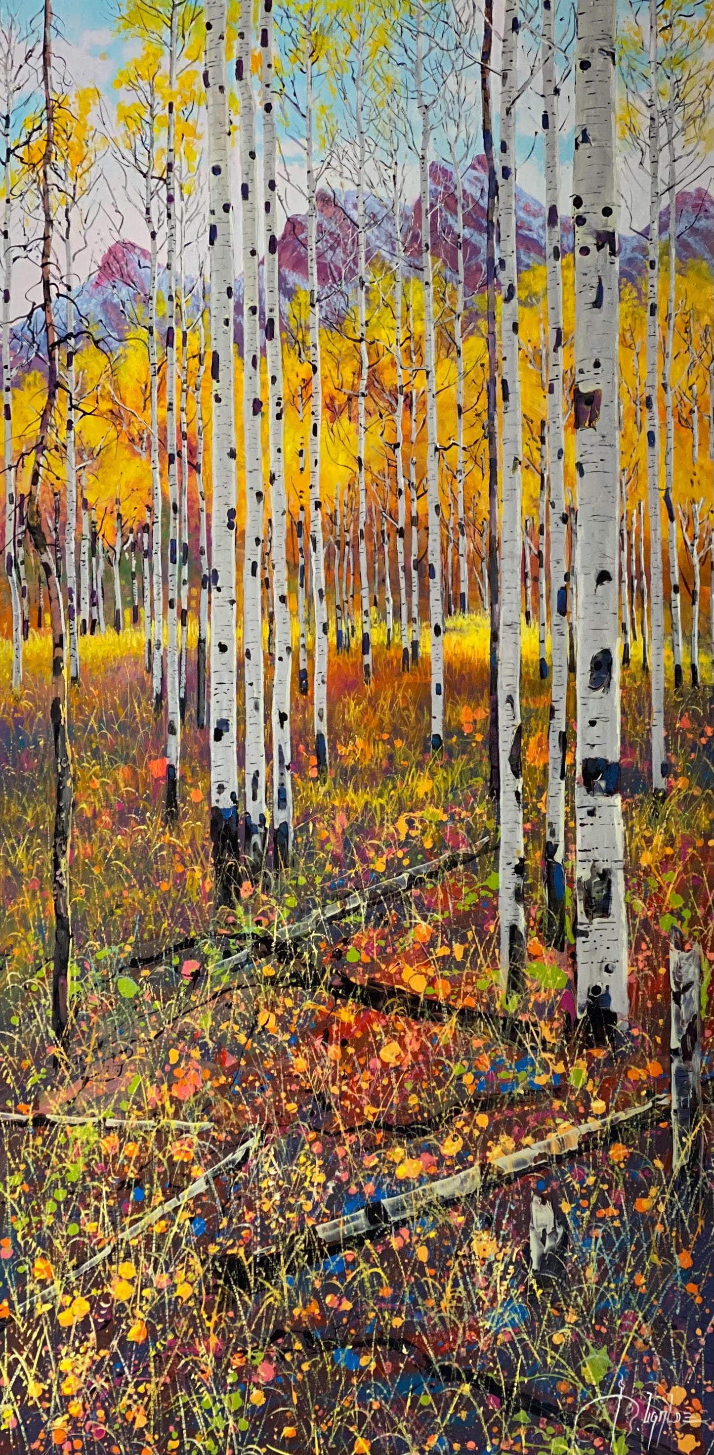 Early Snow-Painting-Roberto Ugalde-Sorrel Sky Gallery