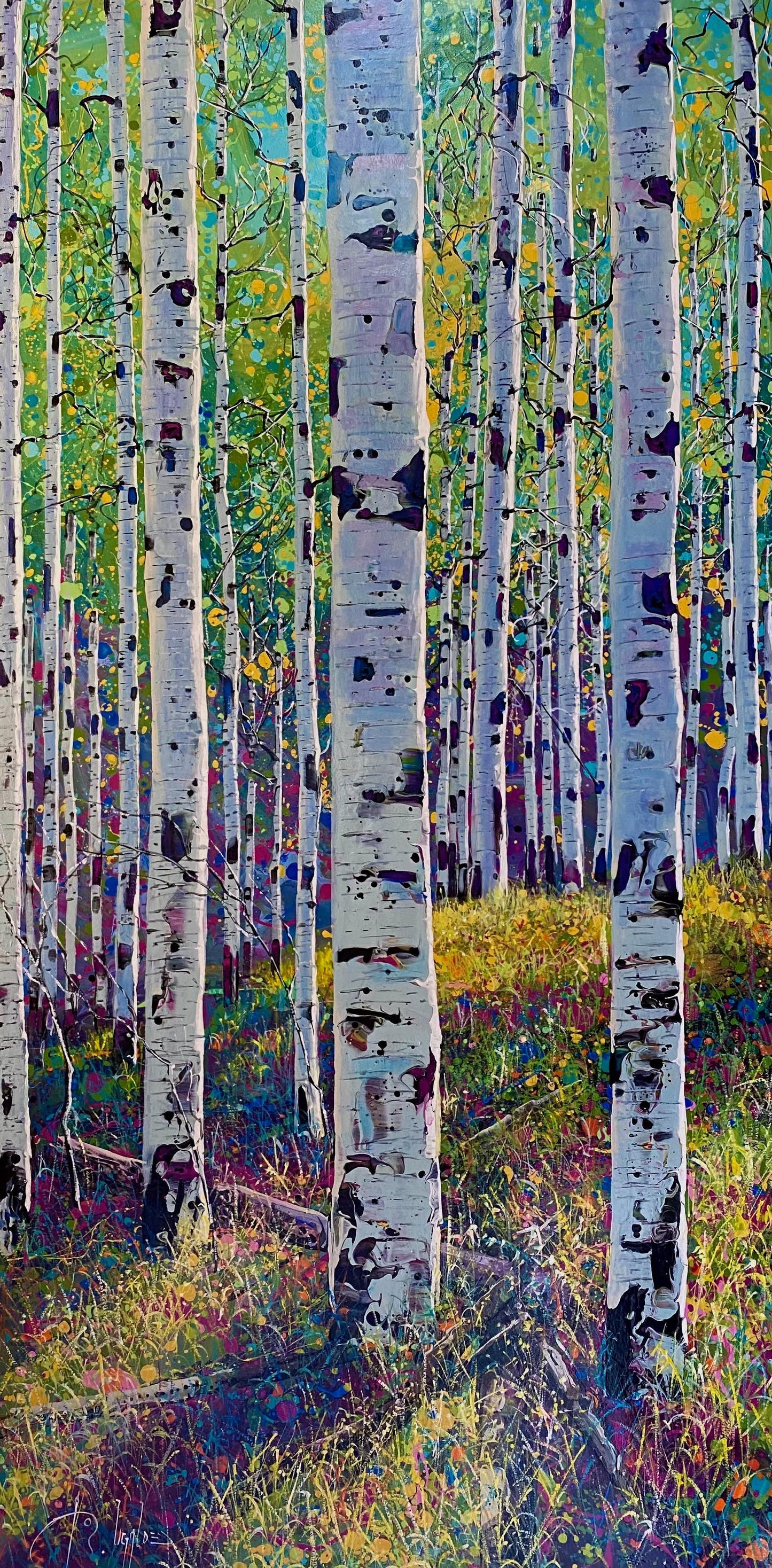 Spring Forest-Painting-Roberto Ugalde-Sorrel Sky Gallery