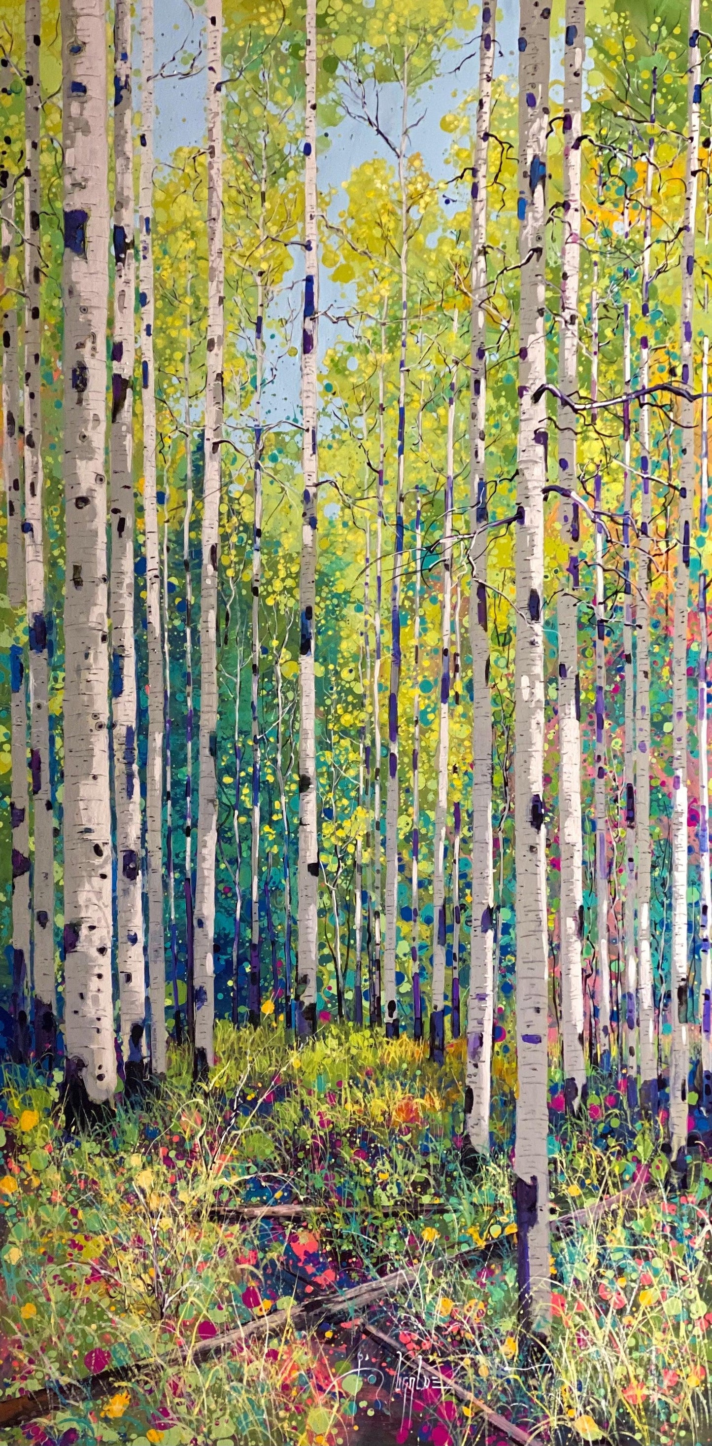 Untitled I | Late Summer-Painting-Roberto Ugalde-Sorrel Sky Gallery