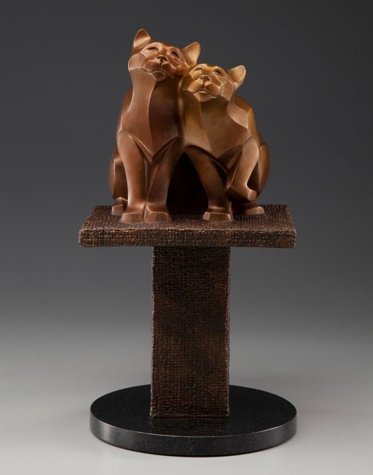 BFF Best Feline Friends-Sculpture-Rosetta-Sorrel Sky Gallery