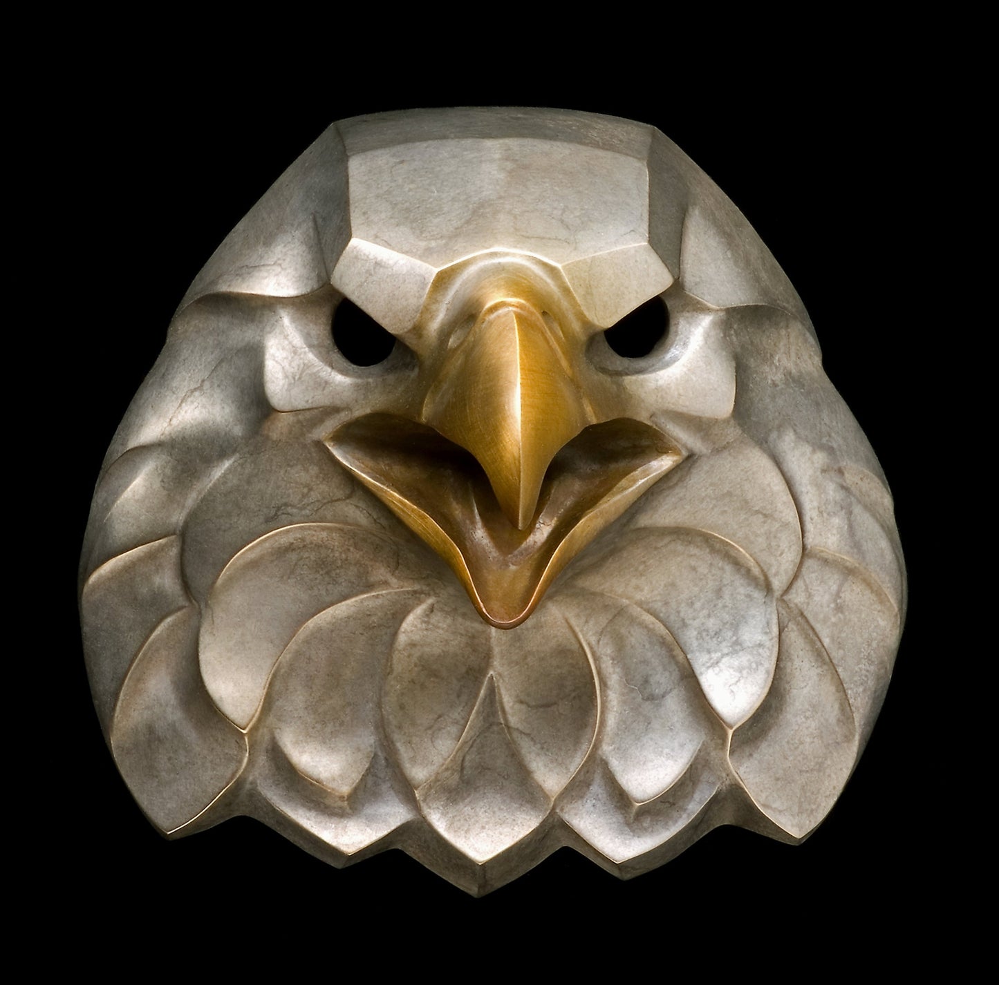 Eagle Mask-Sculpture-Rosetta-Sorrel Sky Gallery