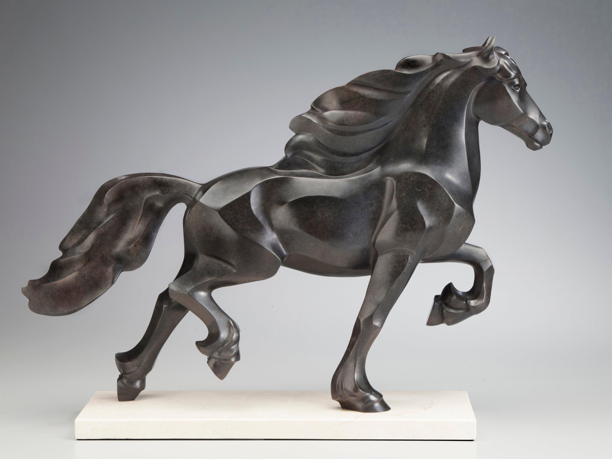 Friesian Fantasy-Sculpture-Rosetta-Sorrel Sky Gallery