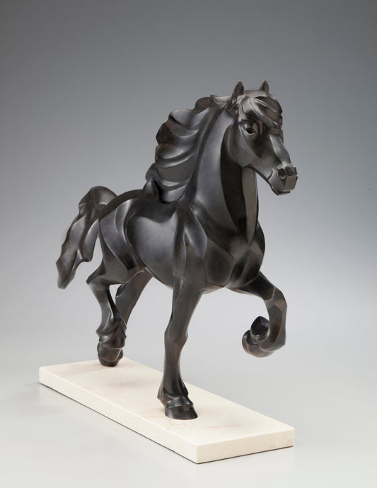 Friesian Fantasy-Sculpture-Rosetta-Sorrel Sky Gallery