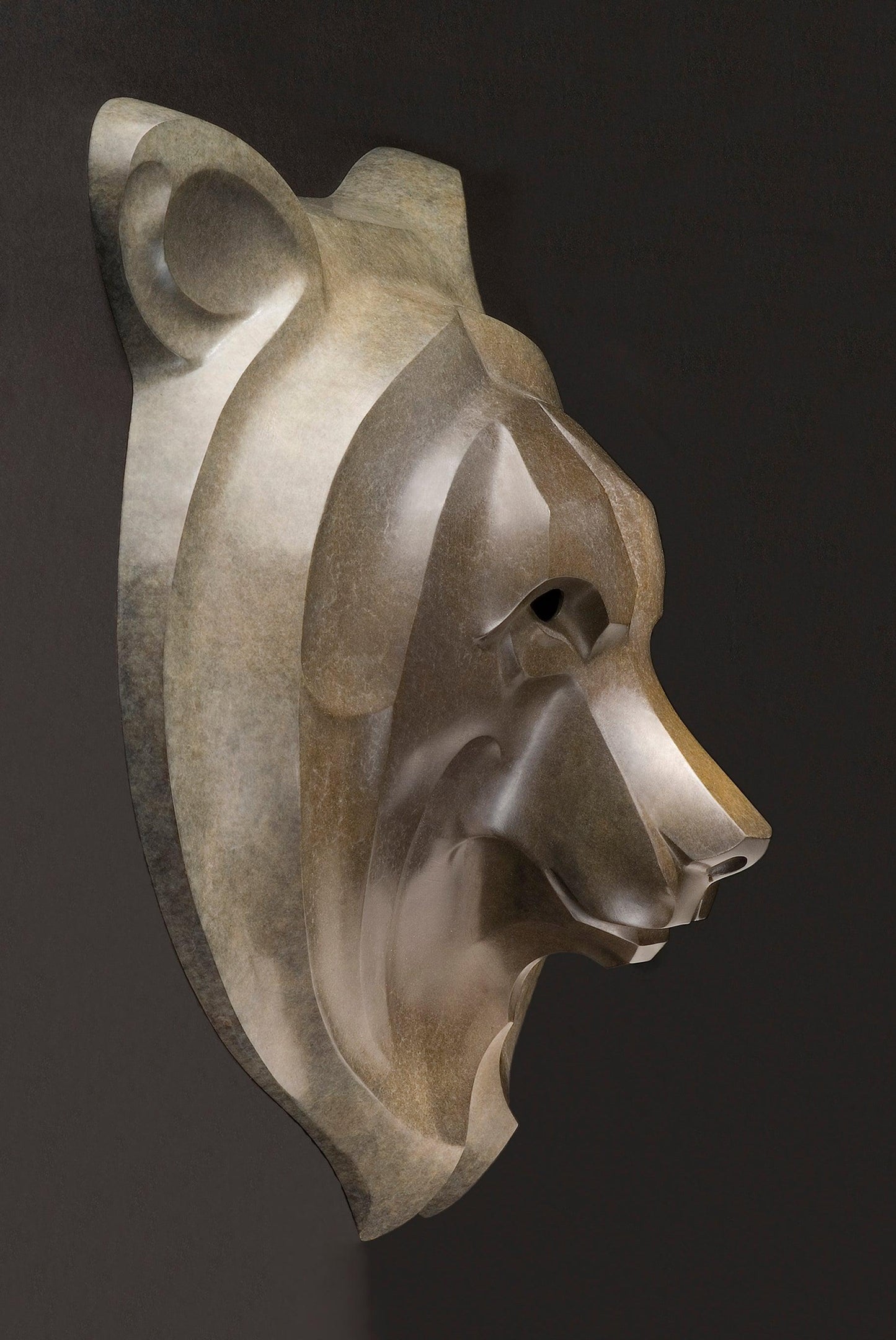 Grizzly Mask-Sculpture-Rosetta-Sorrel Sky Gallery