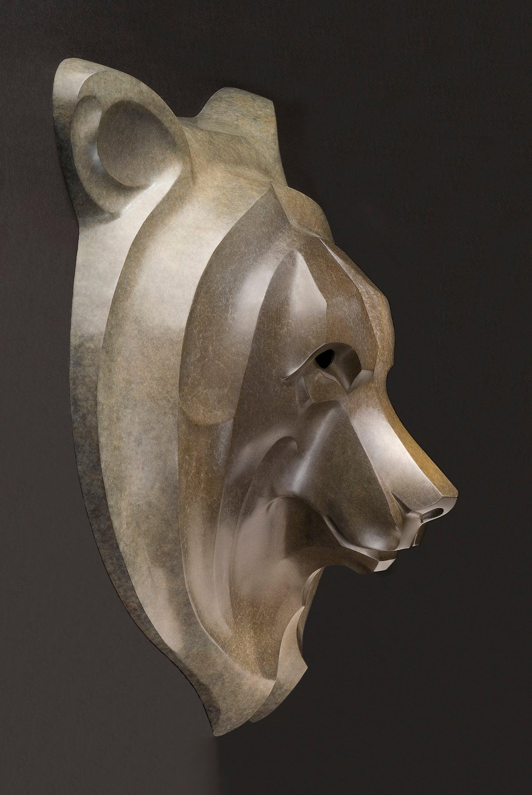 Grizzly Mask-Sculpture-Rosetta-Sorrel Sky Gallery