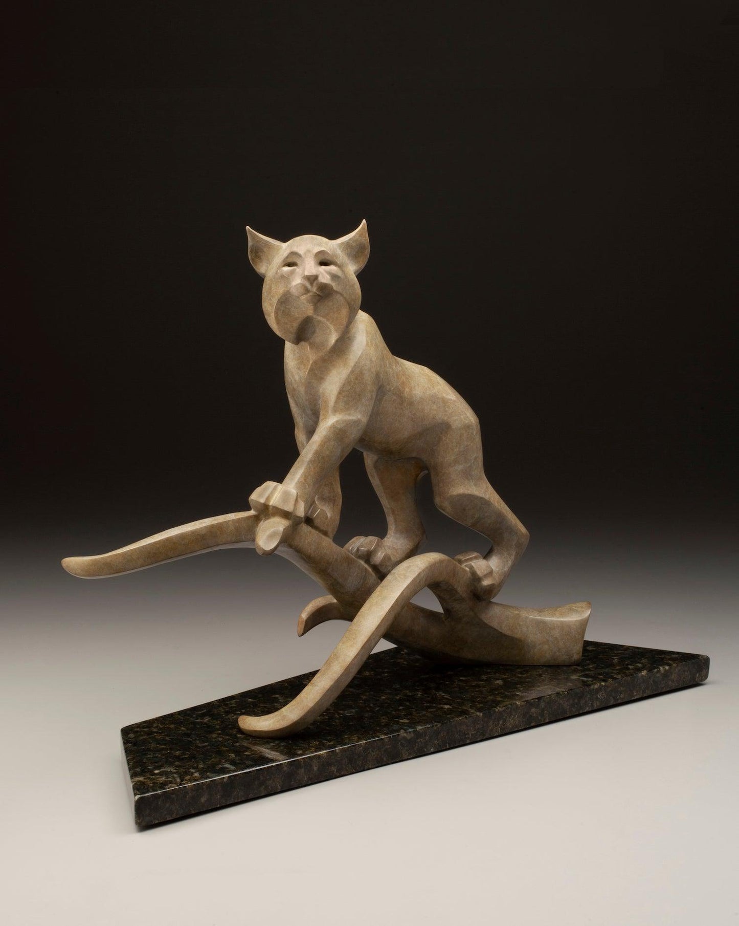 Lynx Lookout-Sculpture-Rosetta-Sorrel Sky Gallery