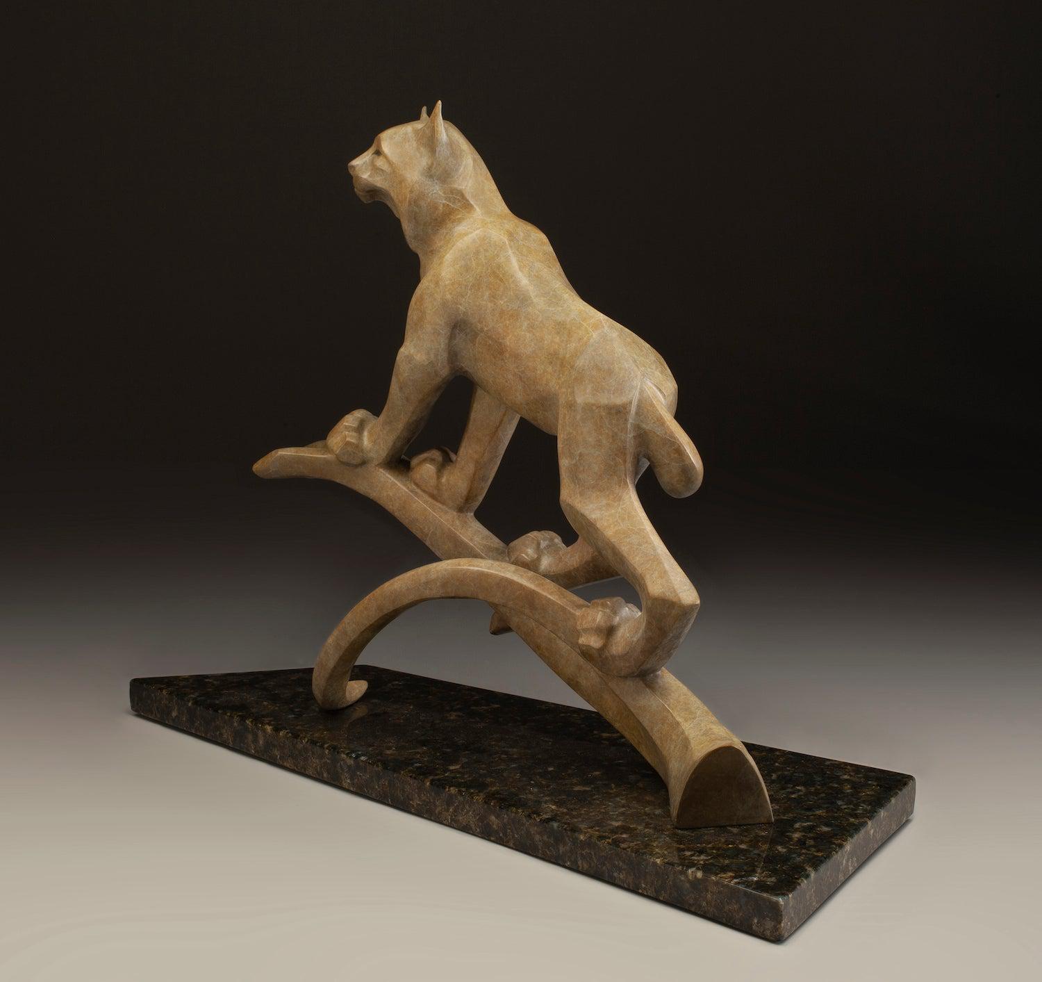 Lynx Lookout-Sculpture-Rosetta-Sorrel Sky Gallery