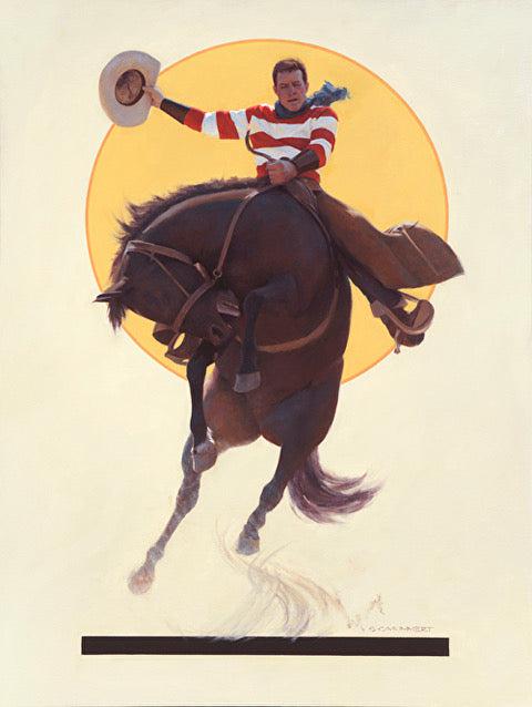 Saddle, Spurs & Sky-Print-S C Mummert-Sorrel Sky Gallery