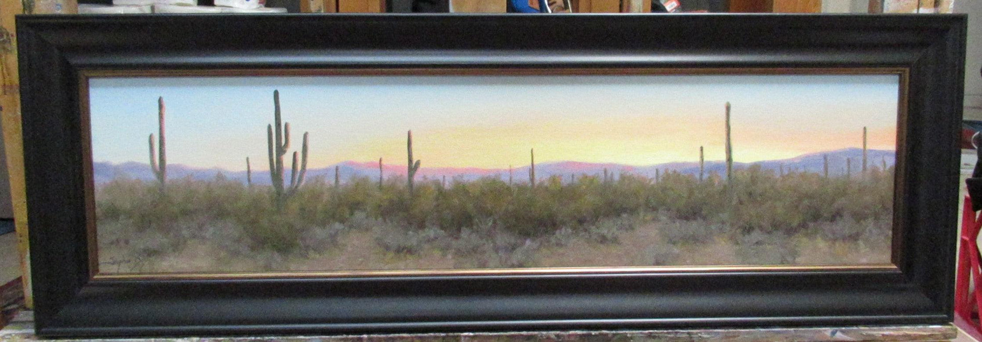 Desert Sunset Moment-Painting-Stephen Day-Sorrel Sky Gallery