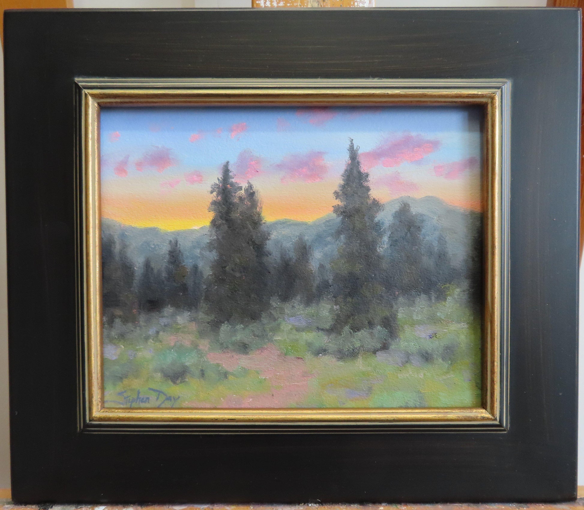 Sunset in the Mountains-Painting-Stephen Day-Sorrel Sky Gallery