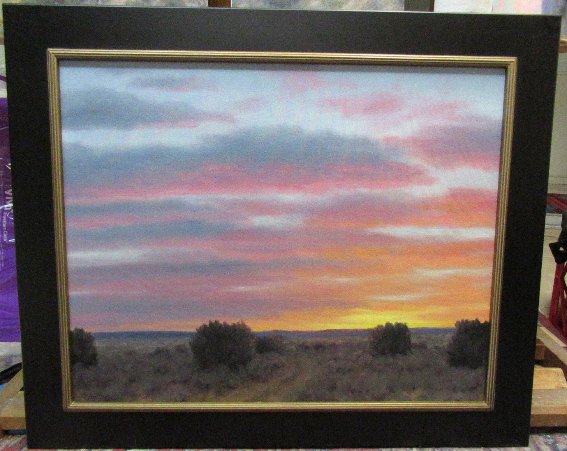 A Soft Sunset Sky-painting-Stephen Day-Sorrel Sky Gallery