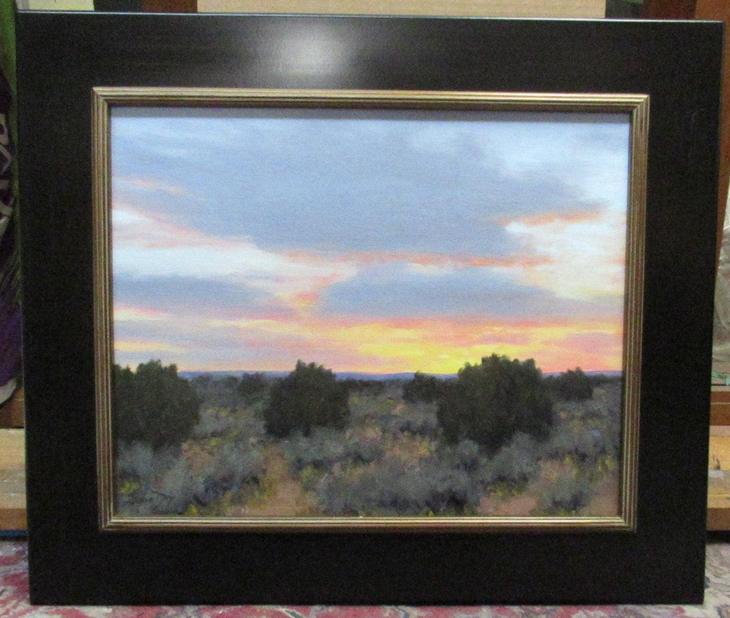 Clouds Breaking - Evening-painting-Stephen Day-Sorrel Sky Gallery