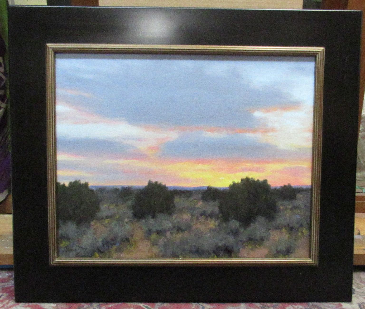 Clouds Breaking - Evening-painting-Stephen Day-Sorrel Sky Gallery