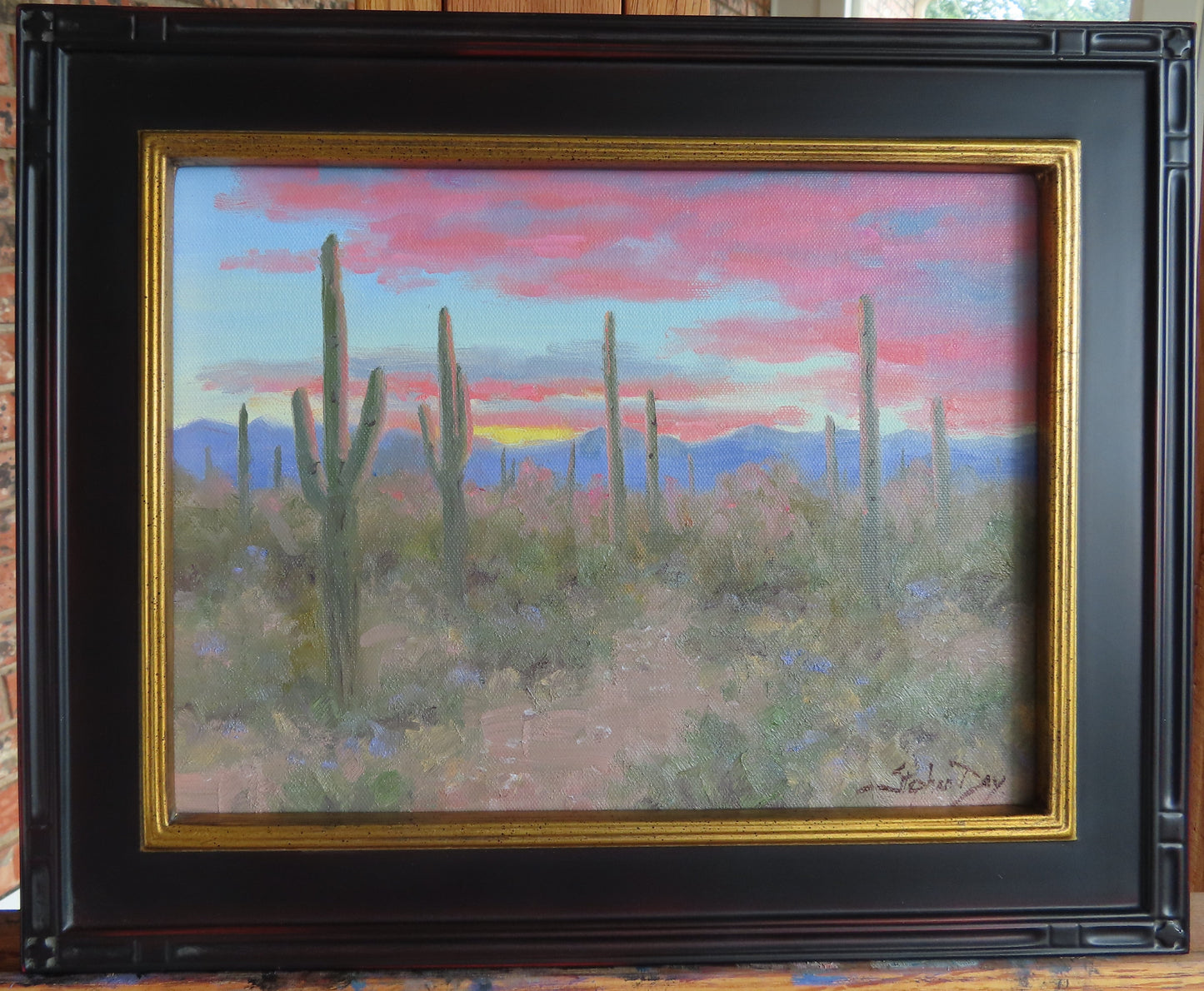 Evening In The Sonoran Desert-painting-Stephen Day-Sorrel Sky Gallery
