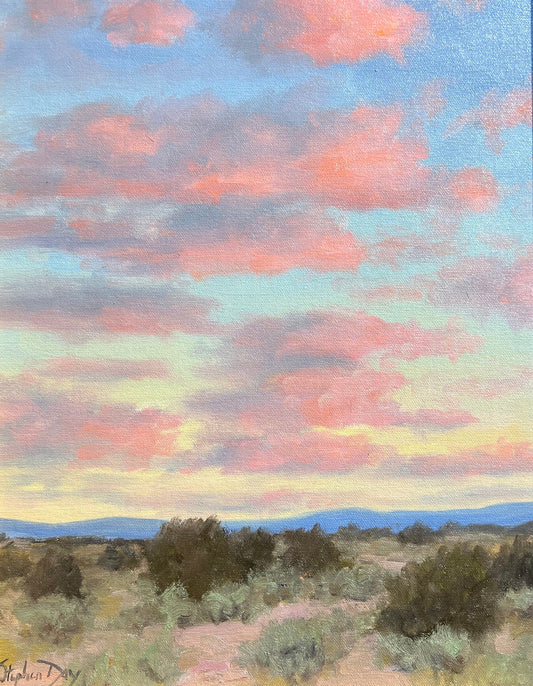 Pink Morning Sky-painting-Stephen Day-Sorrel Sky Gallery