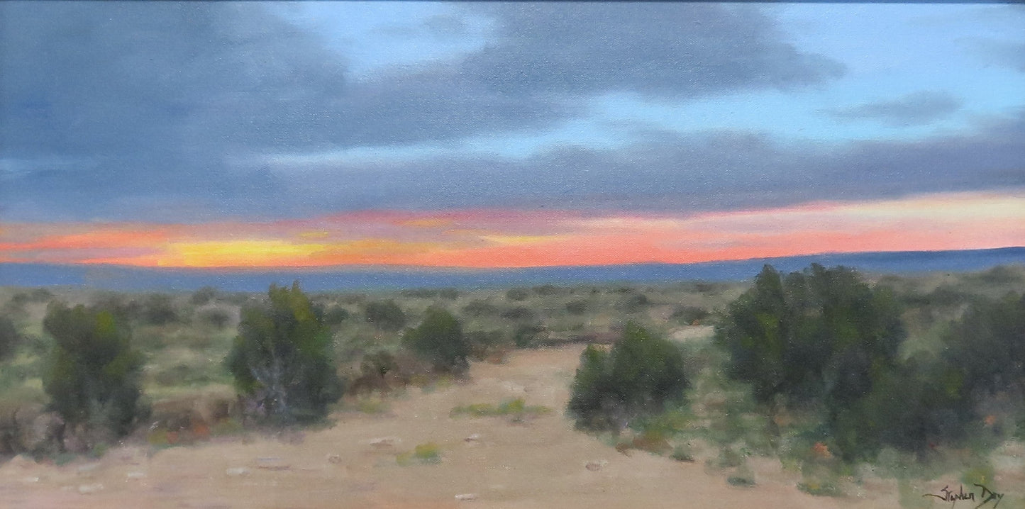 Wide Arroyo – Evening-painting-Stephen Day-Sorrel Sky Gallery